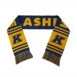 Custom Acrylic Knitted Football Scarf