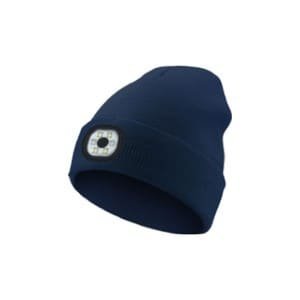 Unisex Rechargeable & Detachable LED Light Up Knit Beanie Hat - Image 3