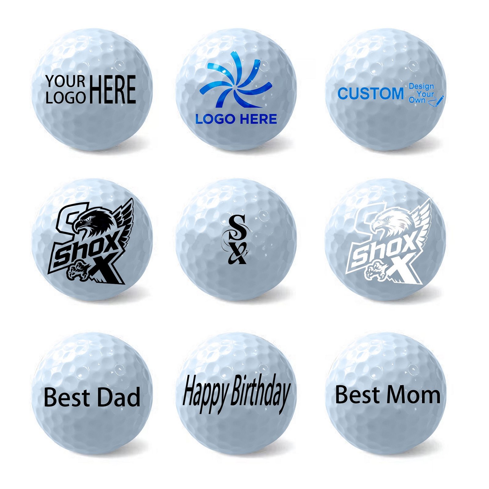 MOQ 100 Professional Golf Ball
