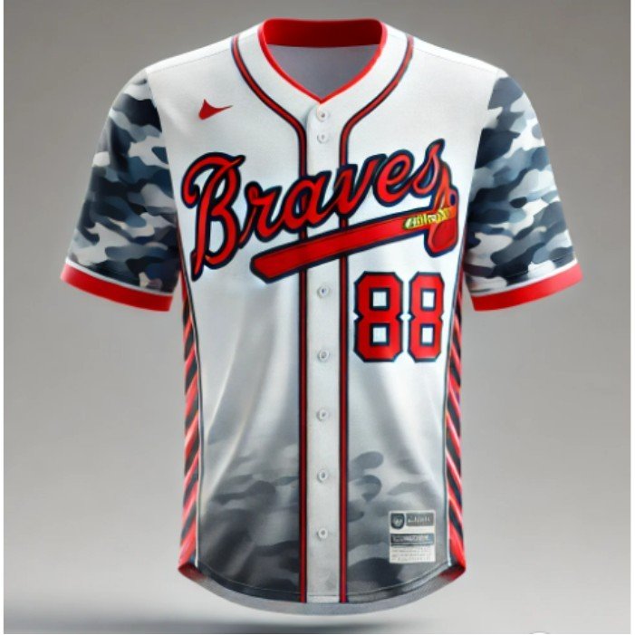 Custom Sublimated Traditional Full Button Baseball Jersey - Image 4