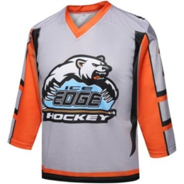 1-Ply Custom Sublimated Traditional Reversible Ice Hockey Jersey - Image 3