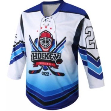 1-Ply Custom Sublimated Traditional Reversible Ice Hockey Jersey - Image 5