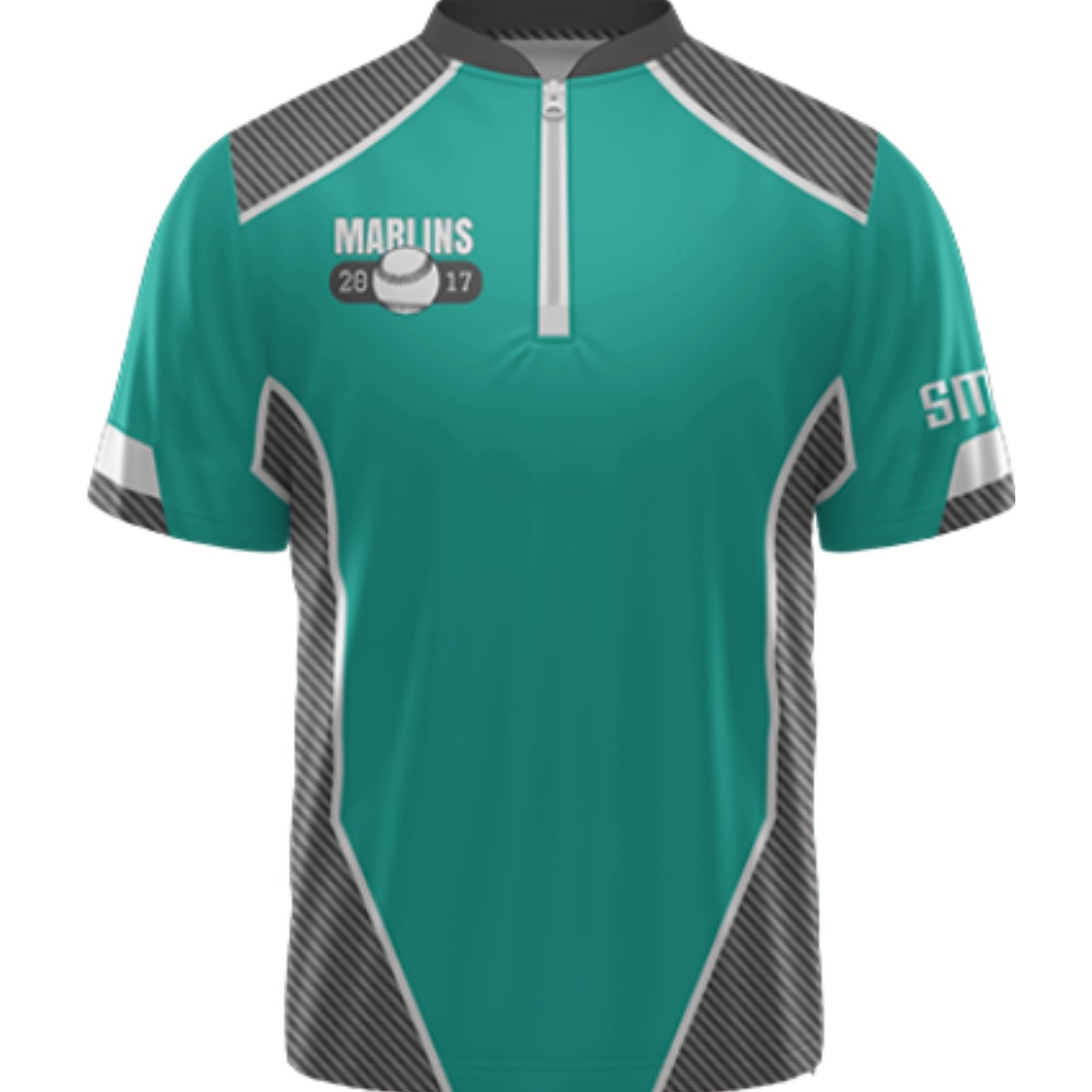 Custom Sublimated Elite Short Sleeve Cage Jacket - Image 4