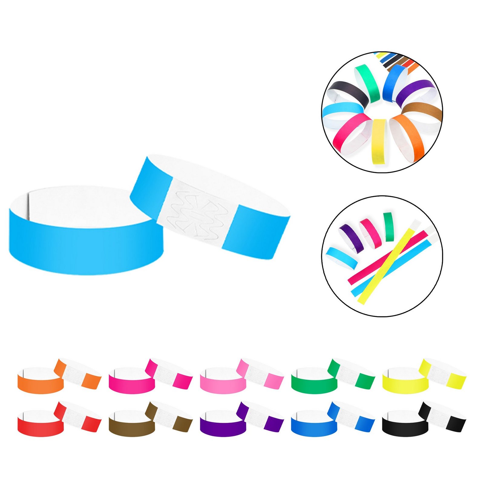 Disposable Waterproof Paper Wristband - Image 2