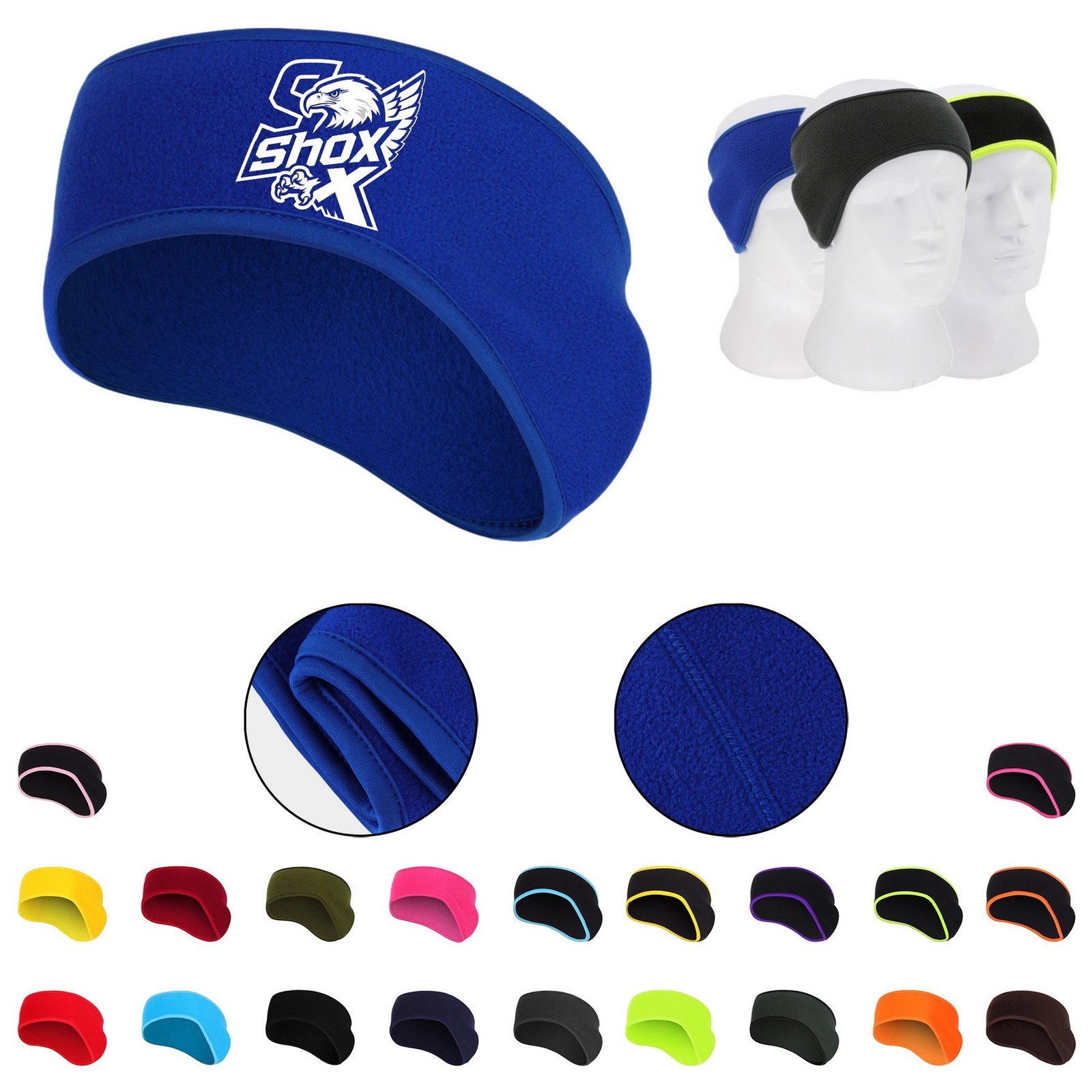 MOQ 20 Winter Windproof And Warm Hair Band