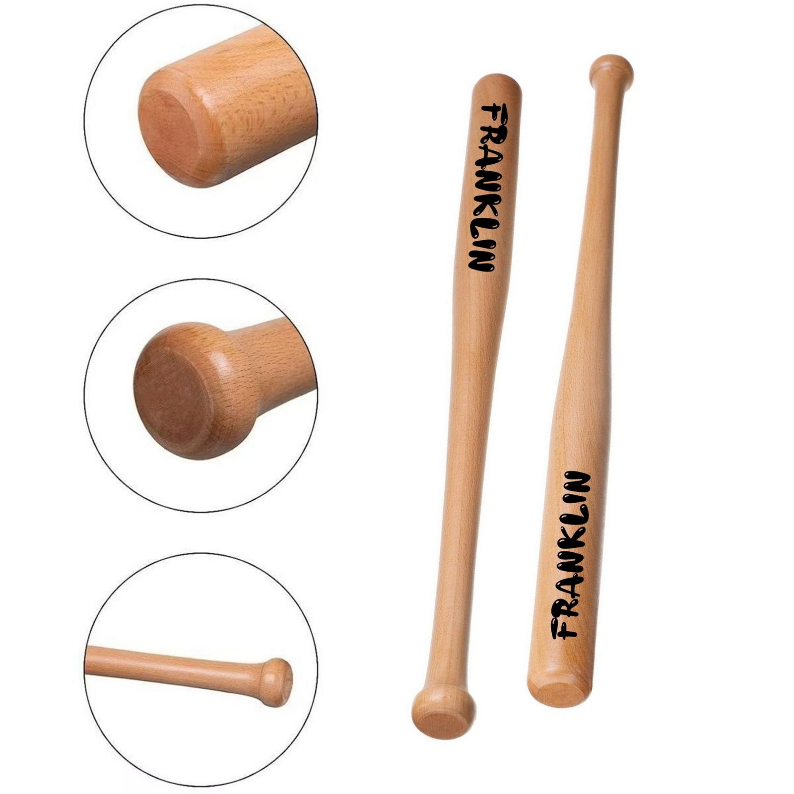 MOQ50 18" Wooden Baseball Bat
