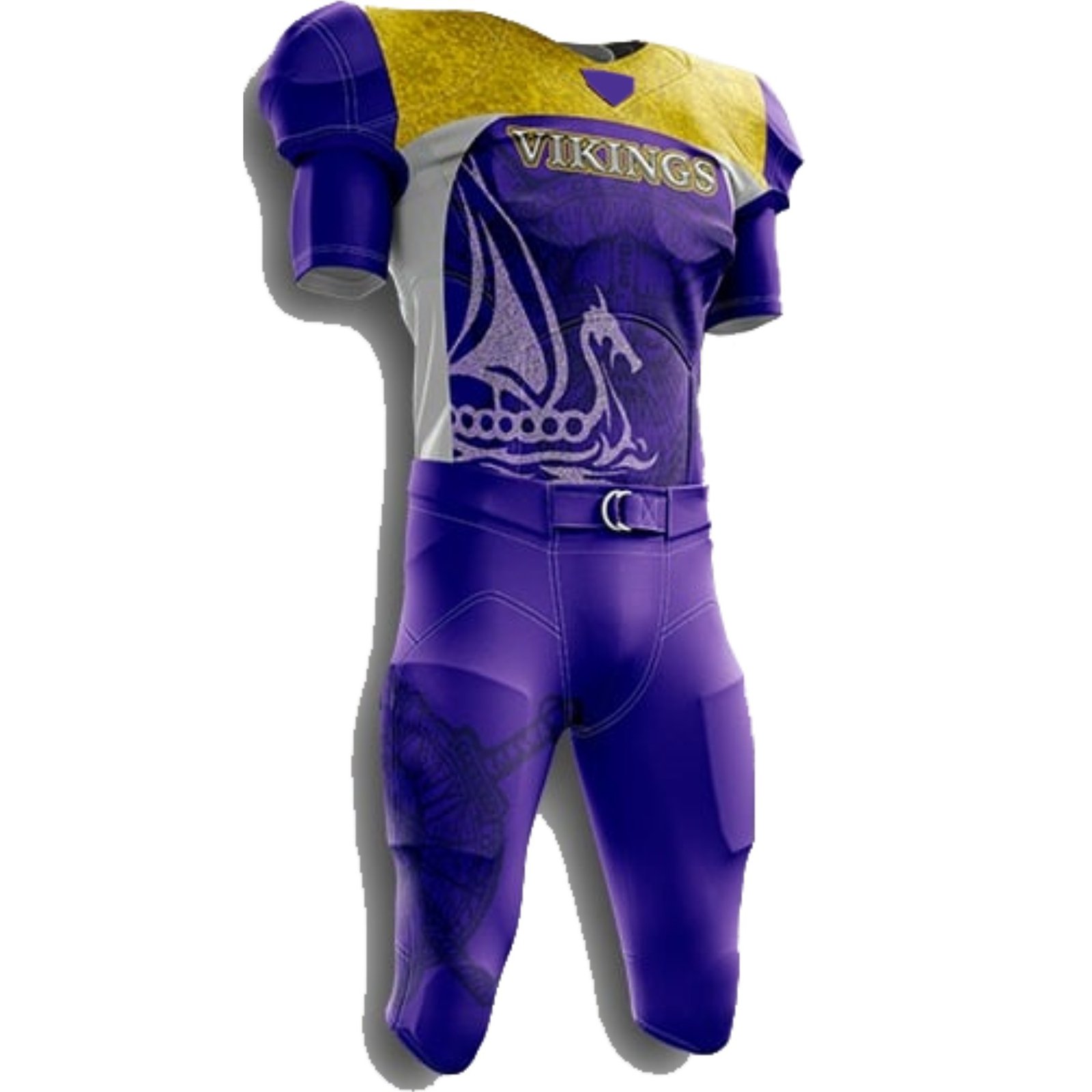 Custom Sublimated Elite Pro Lycra+Mesh Football Jersey - Image 4