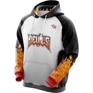 Custom Sublimated Elite Softer Feel Sweatshirt Hoodie - Image 3