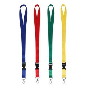 3/4'' Full Color Dye Sublimated Lanyards W/Plastic Buckle - Image 3