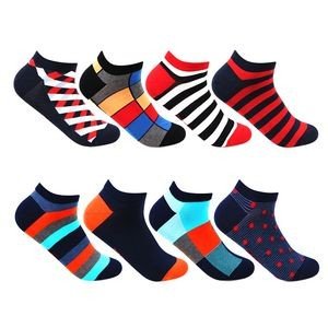 Knitted Low Cut Ankle Sports Socks w/Cushioned Bottom - Image 3