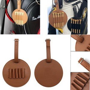 Leather Golf Tee Holder - Image 4