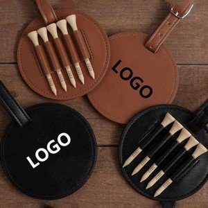 Leather Golf Tee Holder - Image 5