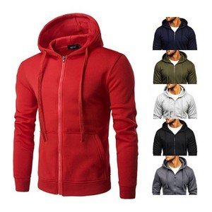 Men's Full-Zip Hooded Sweatshirt - Image 2