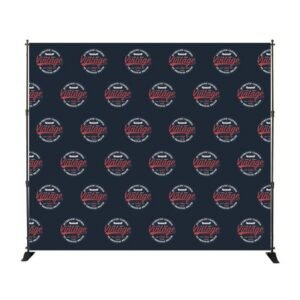 8' X 10' Backdrop Step And Repeat Banner Stand