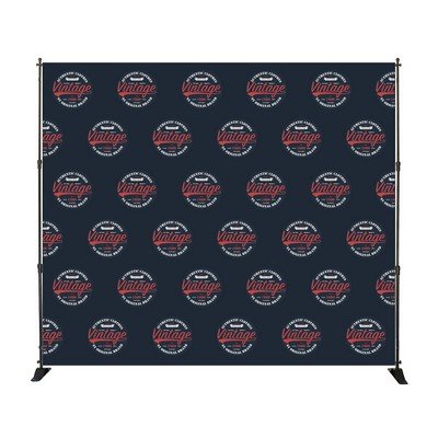 8' X 10' Backdrop Step And Repeat Banner Stand