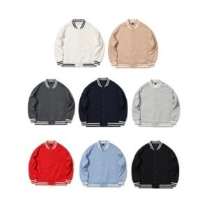 Unisex Long-Sleeve Baseball Jacket