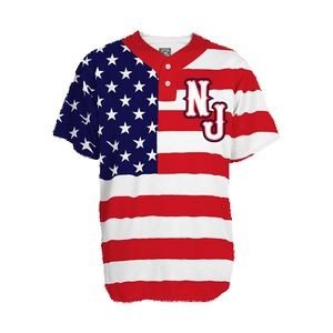 Sublimated Traditional Two-Buttoned Baseball Jersey - Image 2