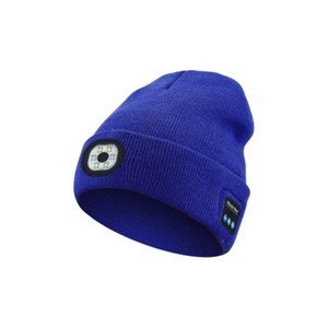 Unisex Knit Beanie with Wireless Headphones & Built-in LED Flashlight - Image 2