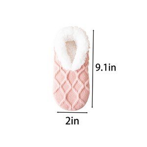 Winter Warm Fluffy Slipper Socks - Image 2