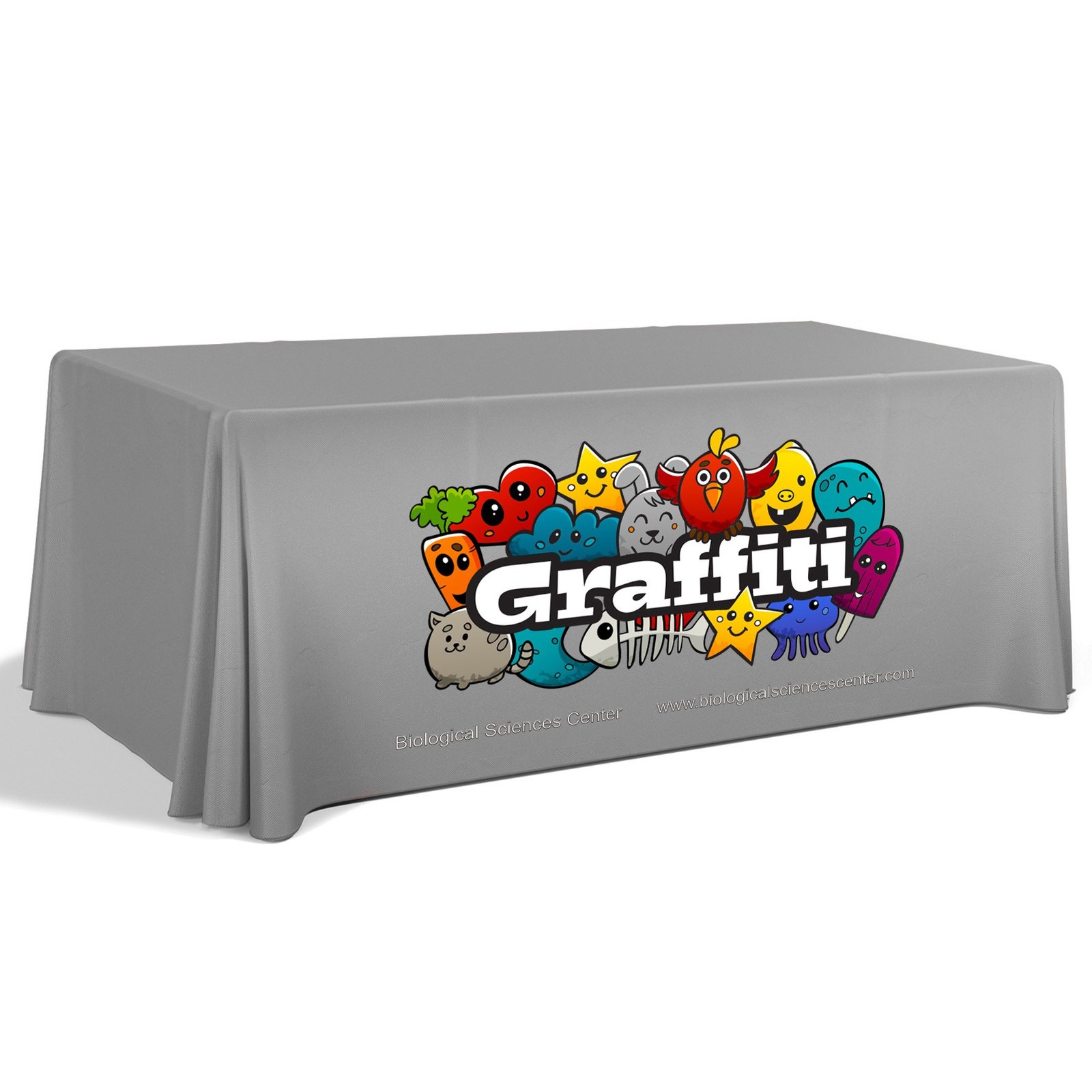 6' Premium Draped Standard Table Cover(Full Color Dye Sublimation) - Image 23