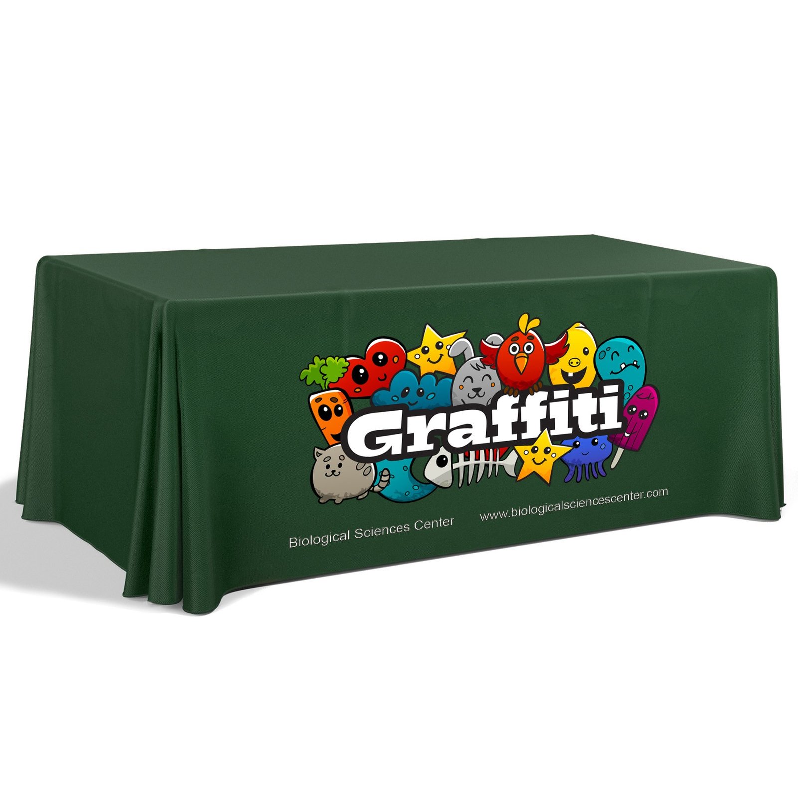 6' Premium Draped Standard Table Cover(Full Color Dye Sublimation) - Image 22