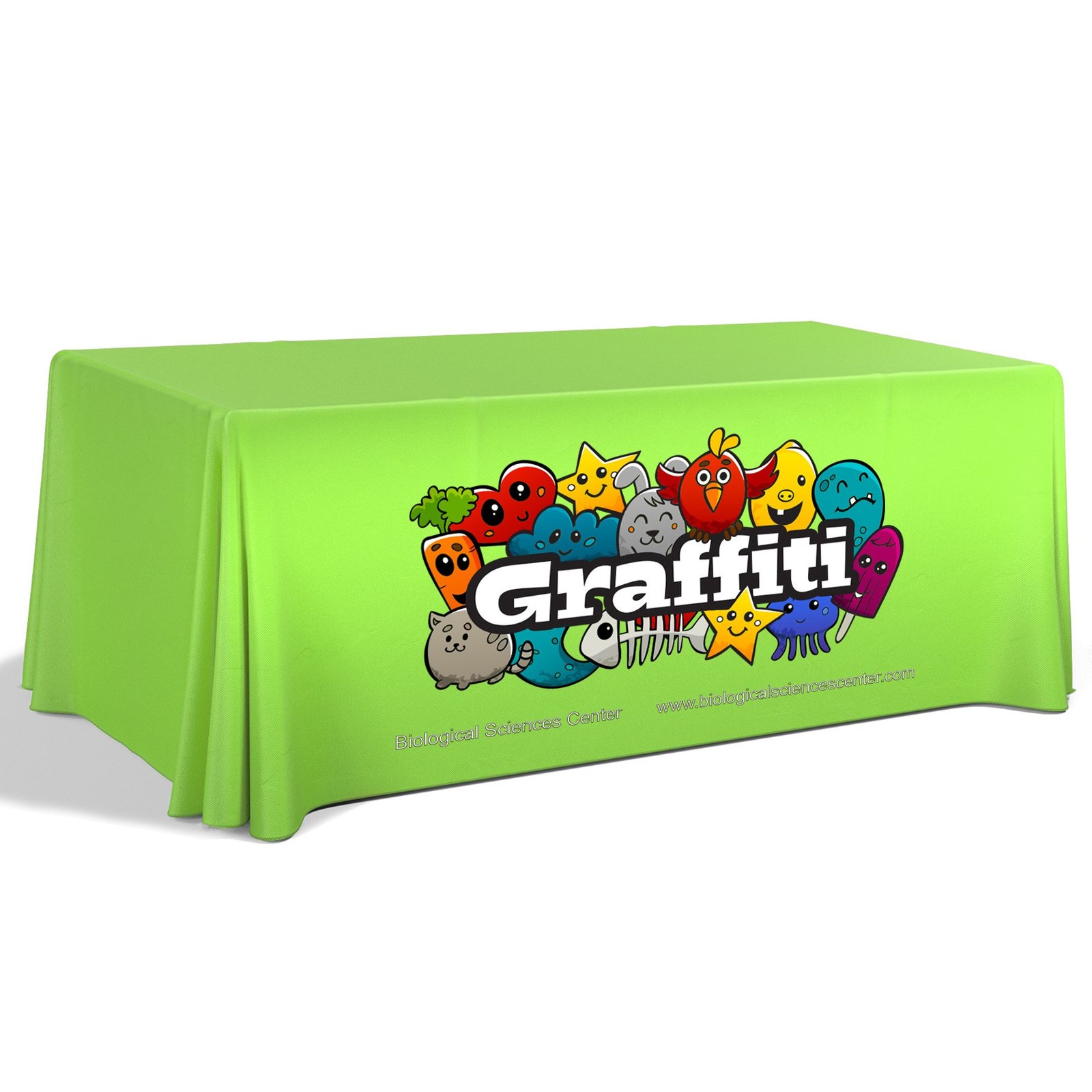 6' Premium Draped Standard Table Cover(Full Color Dye Sublimation) - Image 21