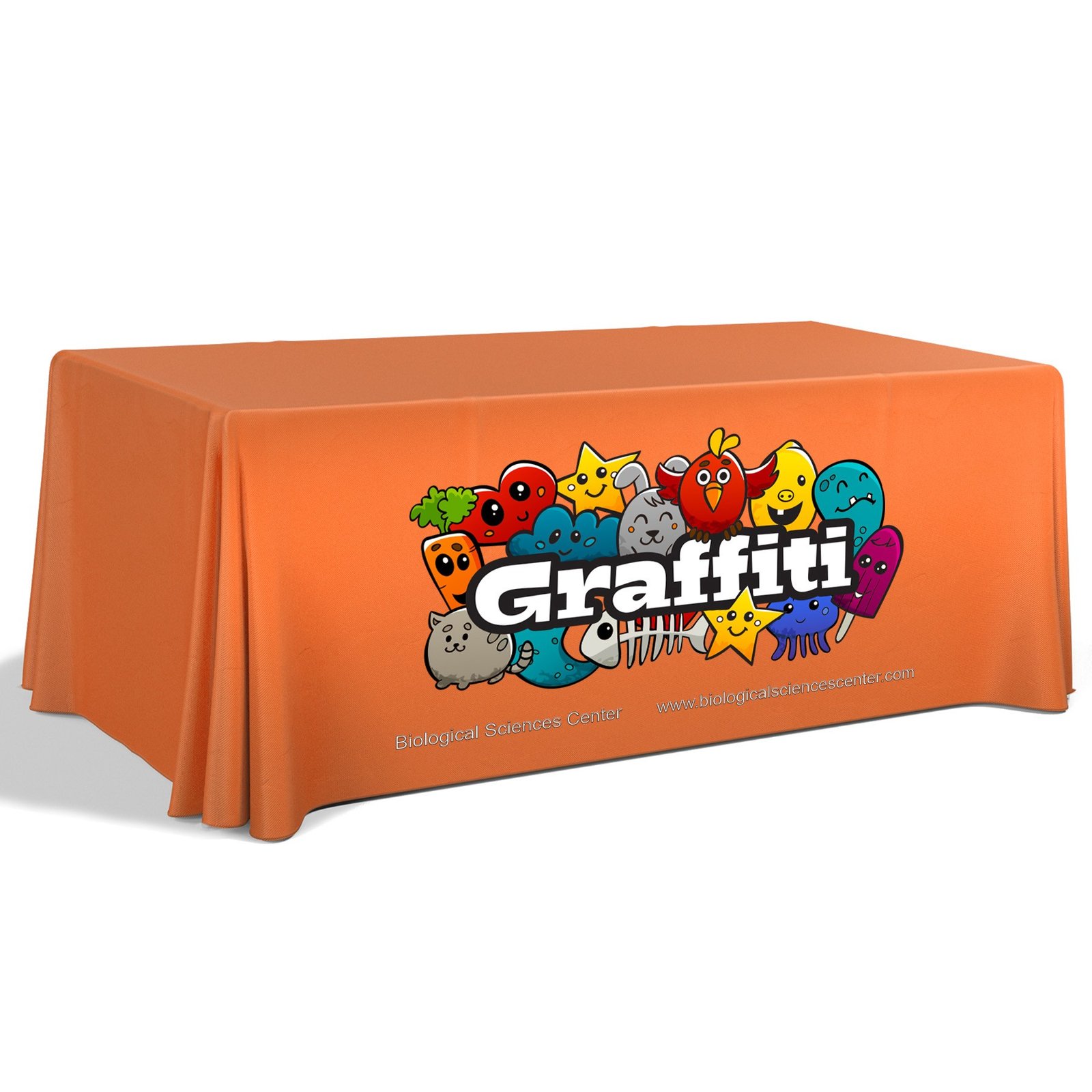 6' Premium Draped Standard Table Cover(Full Color Dye Sublimation) - Image 19