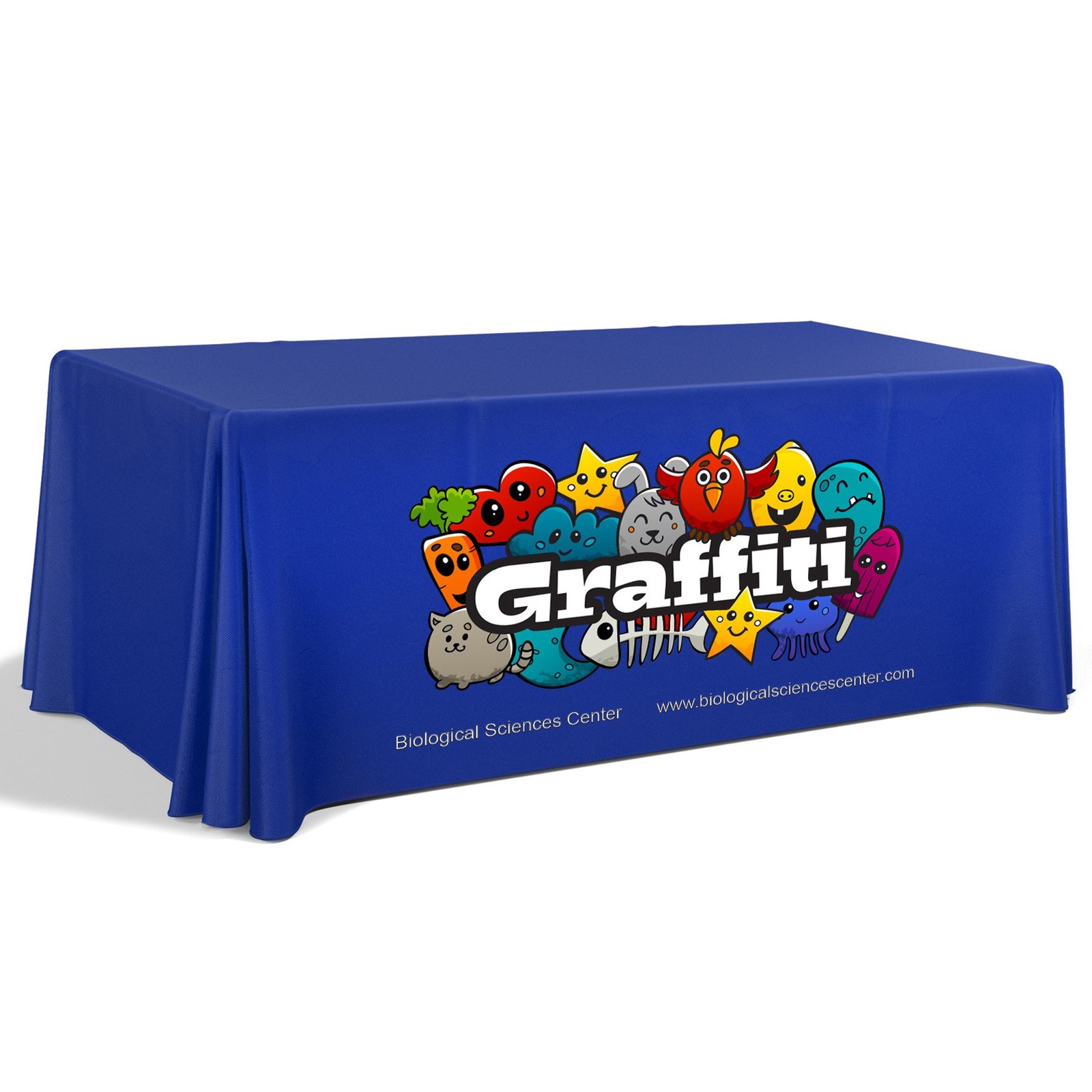 6' Premium Draped Standard Table Cover(Full Color Dye Sublimation) - Image 16