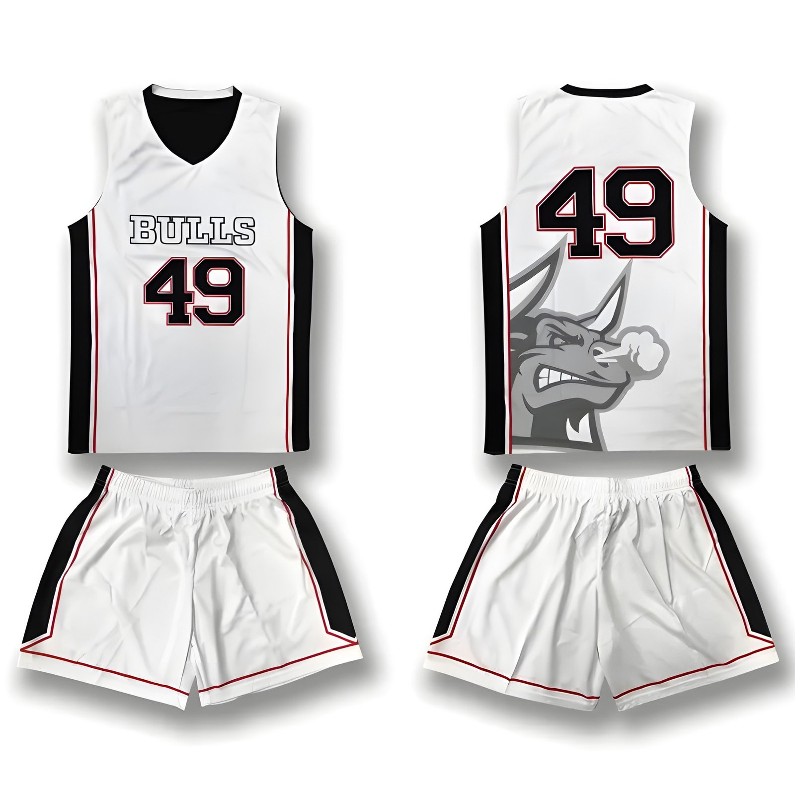 Swish Personalized Basketball Uniform - Jersey And Shorts Set