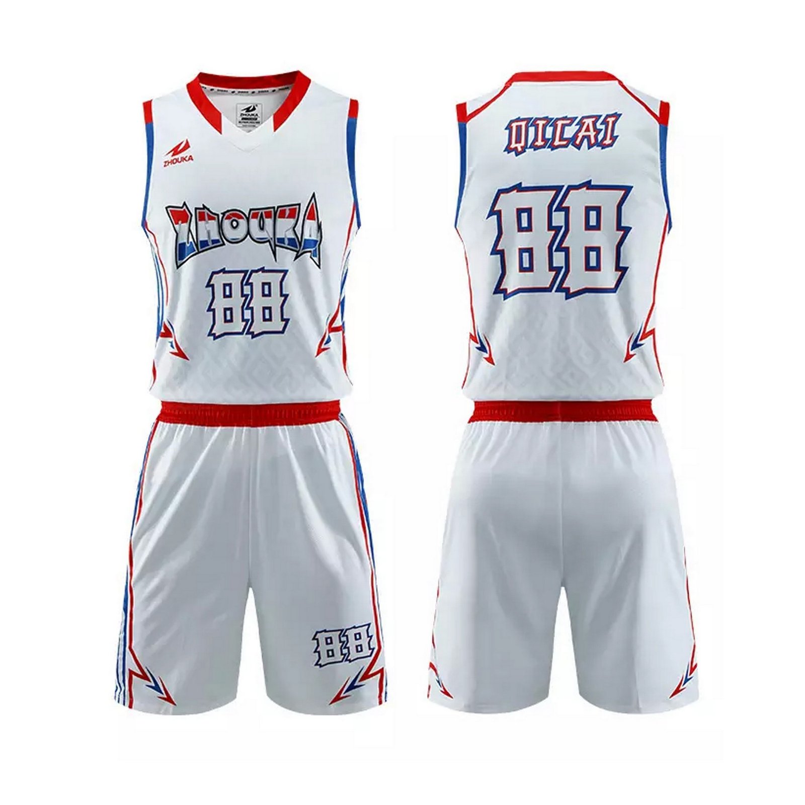 Swish Personalized Basketball Uniform - Jersey And Shorts Set - Image 10