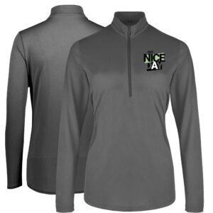 Women's Uv Micro Mesh Quarter Zip Pullover