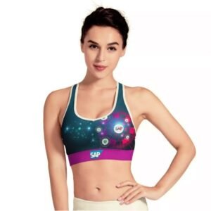 Women Sports Bras w/Full Color Printing