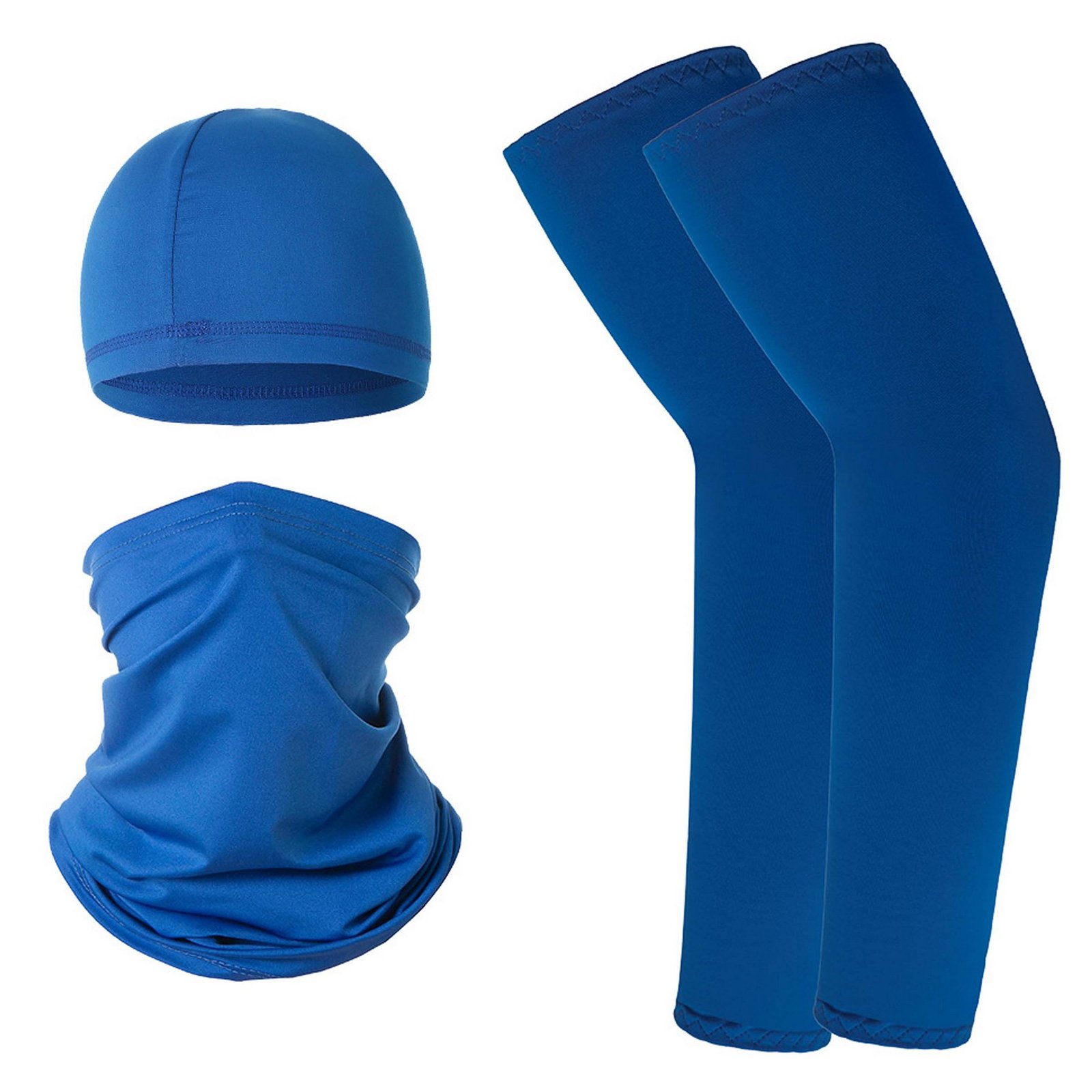 Cycling Hat Scarf Cooling Sleeves Set - Image 8