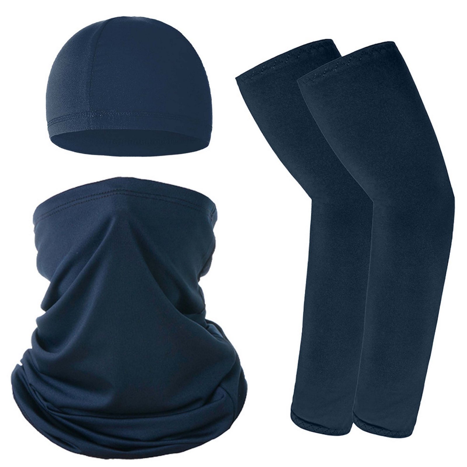 Cycling Hat Scarf Cooling Sleeves Set - Image 5