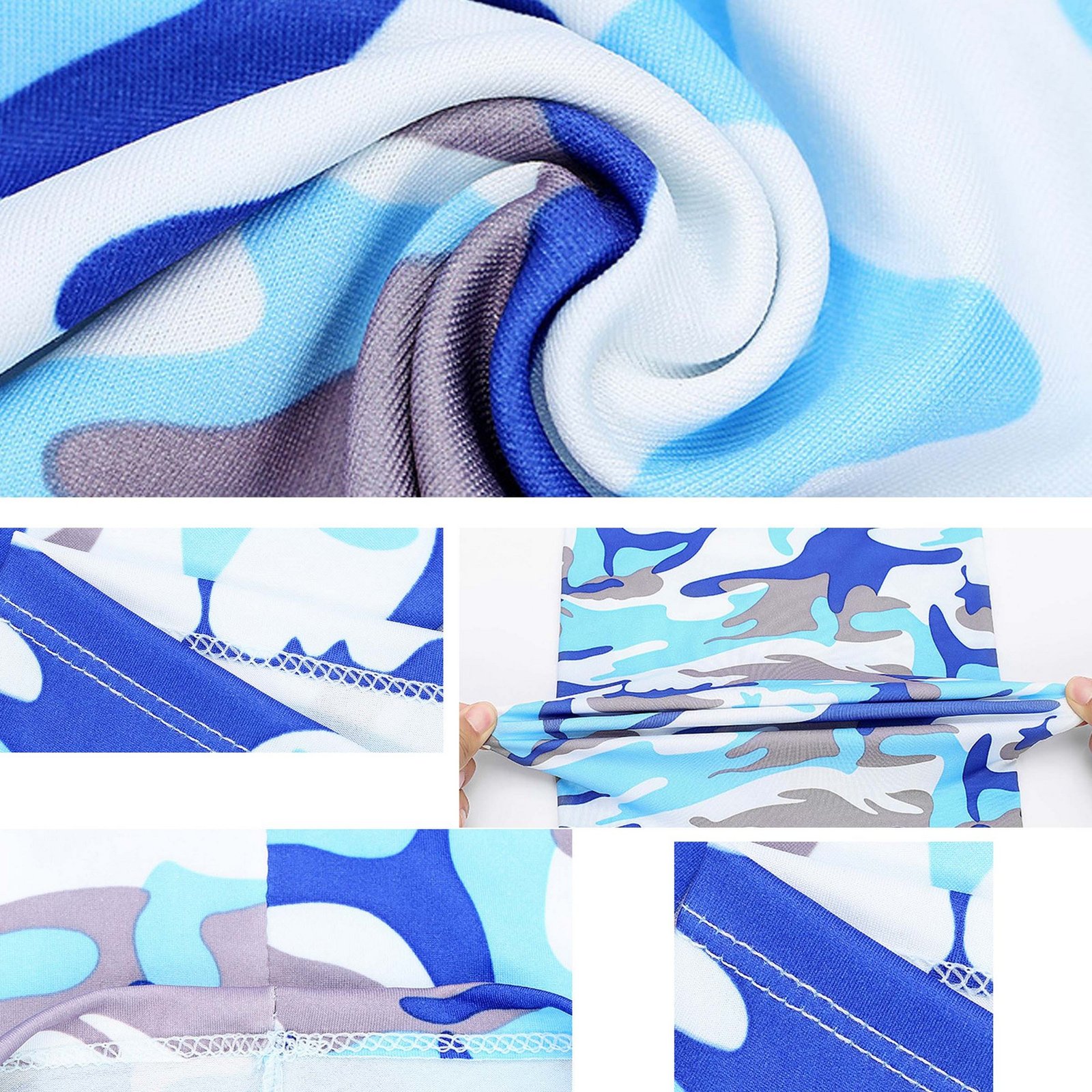 Cycling Hat Scarf Cooling Sleeves Set - Image 2