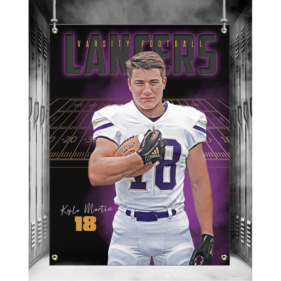 2'x3' Vinyl Sports Banner - Image 2