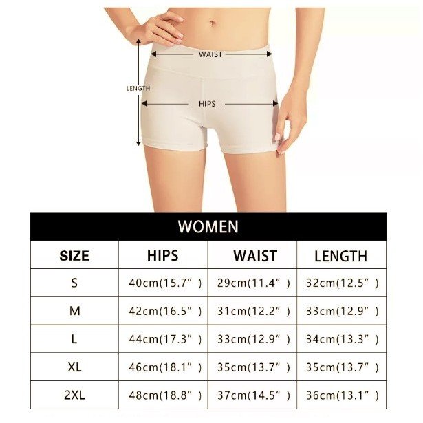 Women Sports Trunks w/Full Color Printing - Image 2