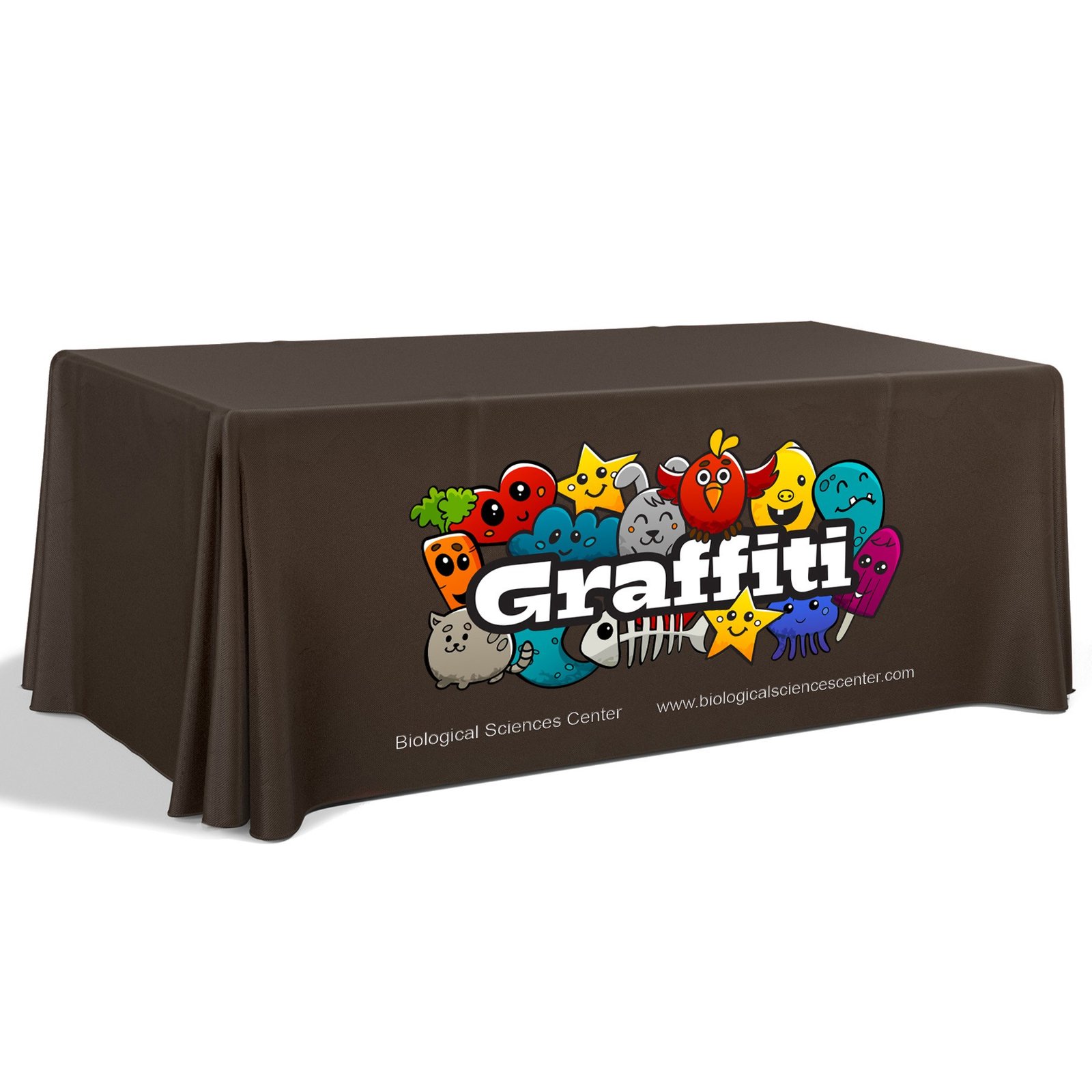 6' Premium Draped Standard Table Cover(Full Color Dye Sublimation) - Image 27