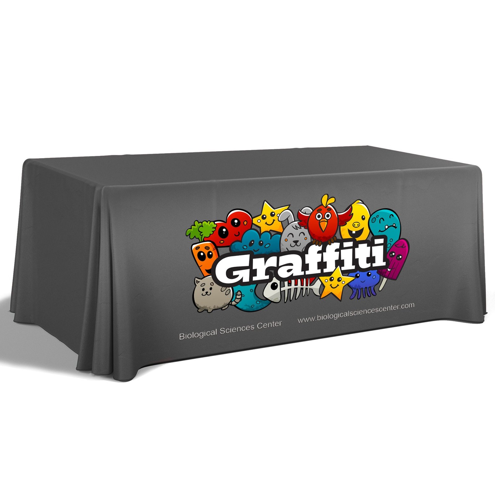 6' Premium Draped Standard Table Cover(Full Color Dye Sublimation) - Image 24